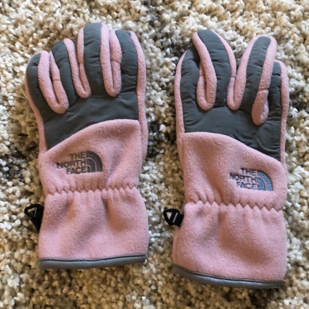 NORTH FACE fleece gloves